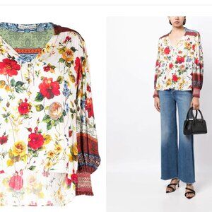 Alice and Olivia Serena Blouse Size XS